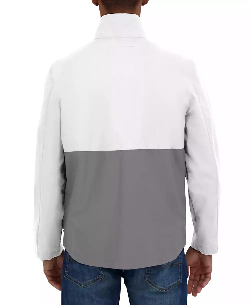 Nautica Men's Zip-Front Lightweight Packable Track Jacket