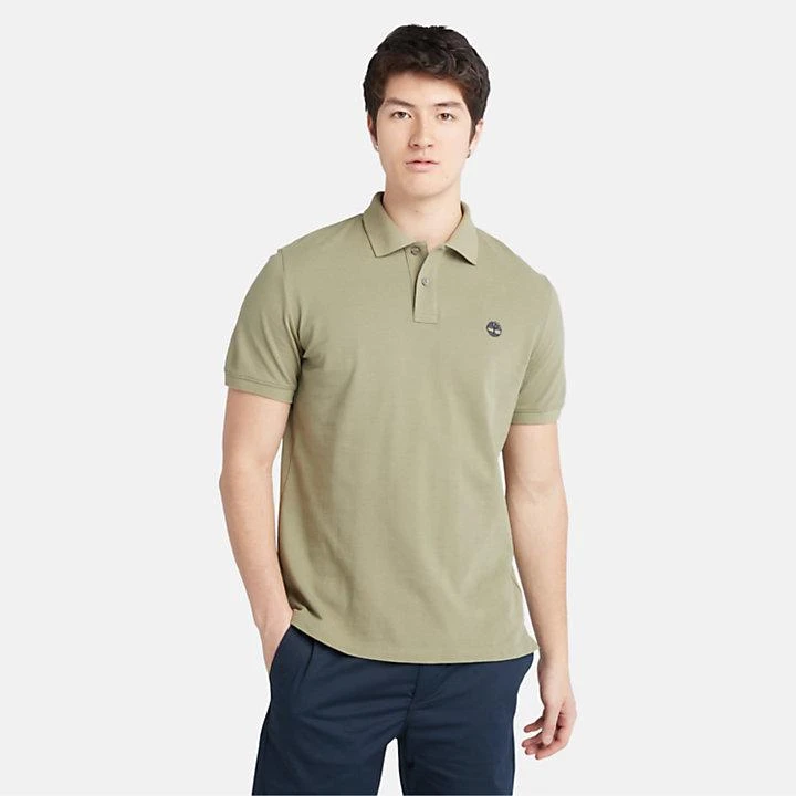 Timberland Millers River Pique Polo Shirt for Men in Green 1