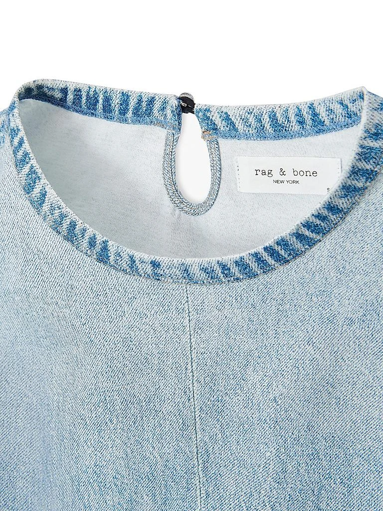 Rag 
Bone Miramar Kelly Jersey T-Shirt Minidress 6