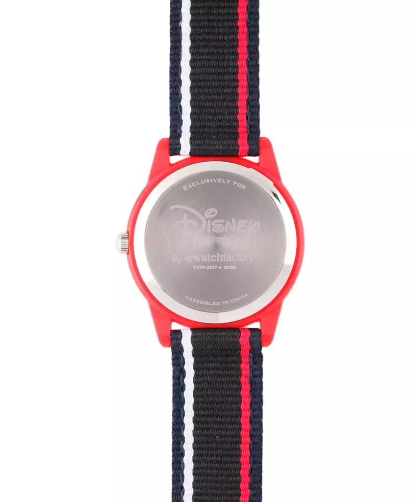 ewatchfactory Boy's Disney Toy Story 4 Duke Caboom Black Plastic Time Teacher Strap Watch 32mm 3