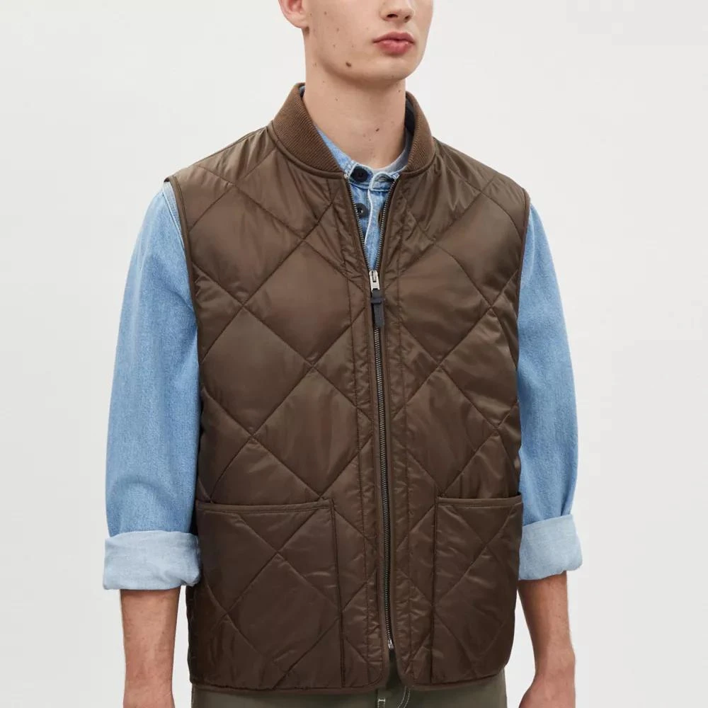 COACH® Quilted Vest 4