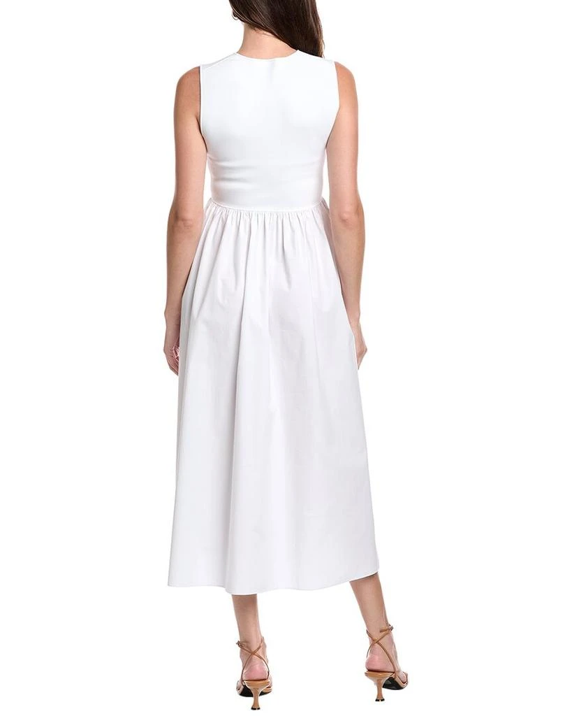 Theory Mixed Media Midi Dress 2
