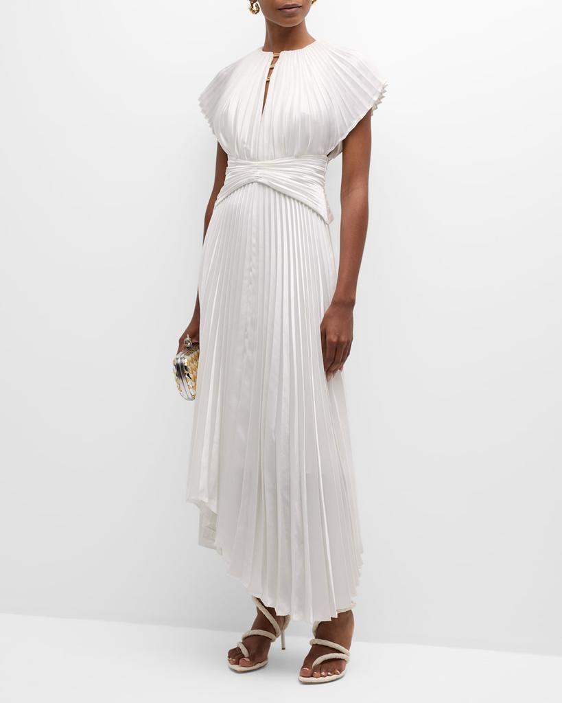 Acler Thornbury Pleated Midi Dress