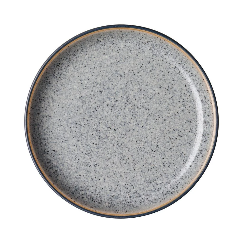DENBY Studio grey 4 piece small coupe plate set 2