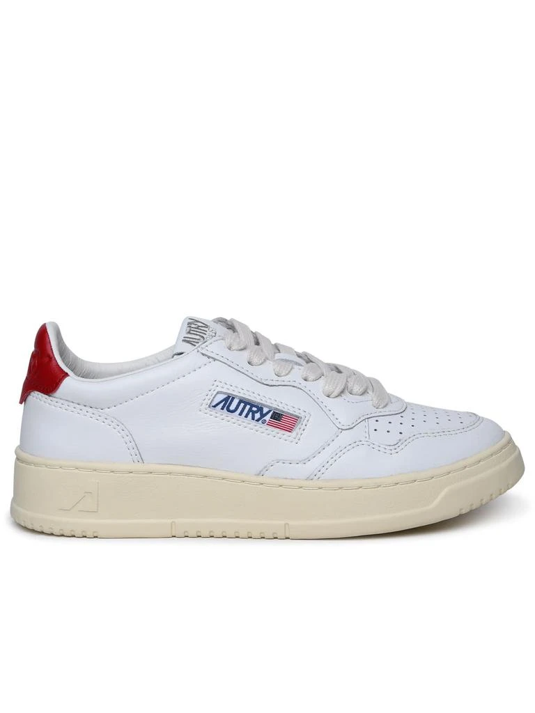 Autry medalist White Leather Sneakers 1