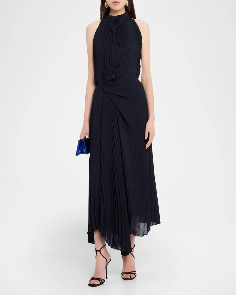 A.L.C. Simona Pleated Midi Dress 2
