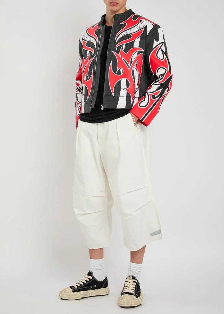 Warren Lotas Plastisol Puff Printed Armor canvas jacket 4