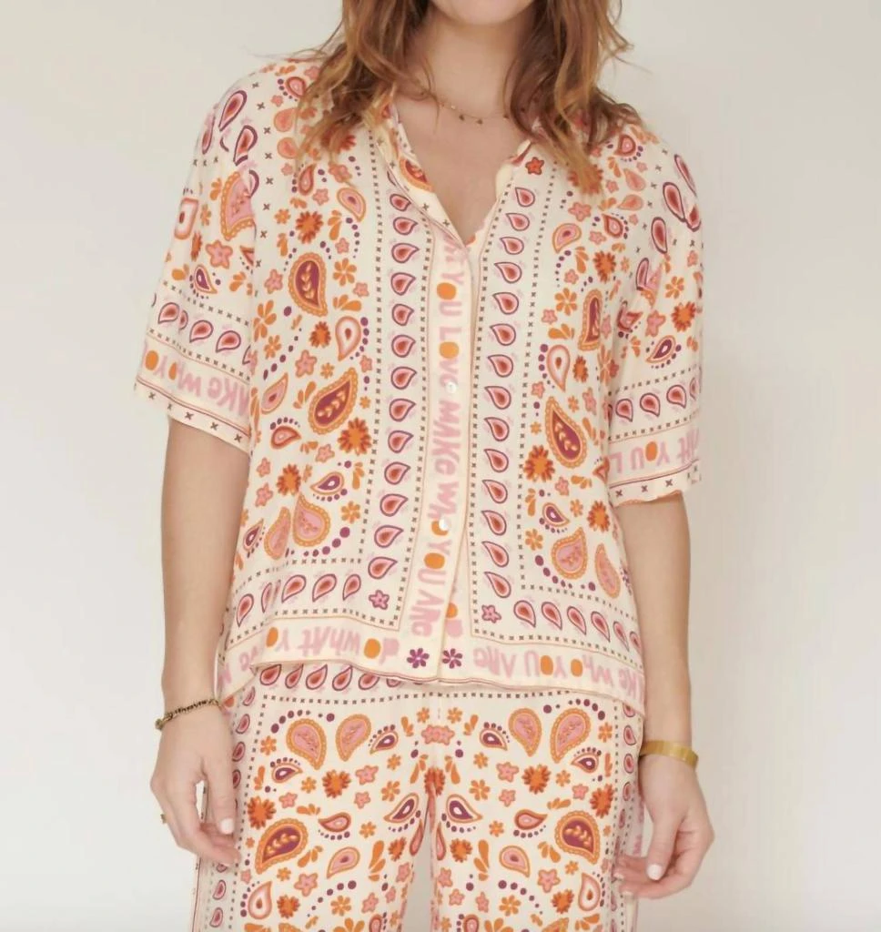 MKT Studio Contini Blouse In Craie 1