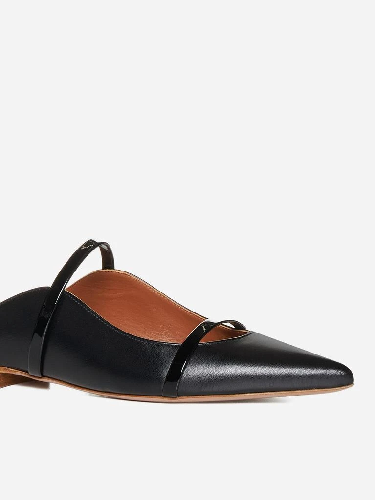 Malone Souliers Maureen Nappa Leather Flat Mules 4