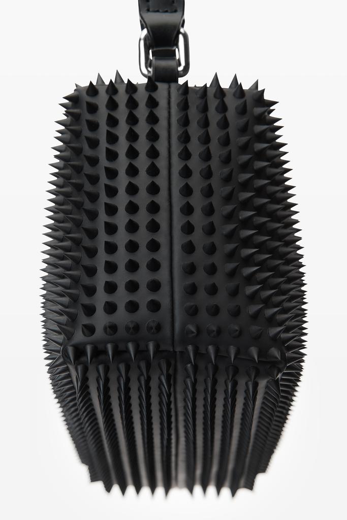 Alexander Wang heiress pouch in rubberized spikes - Tote