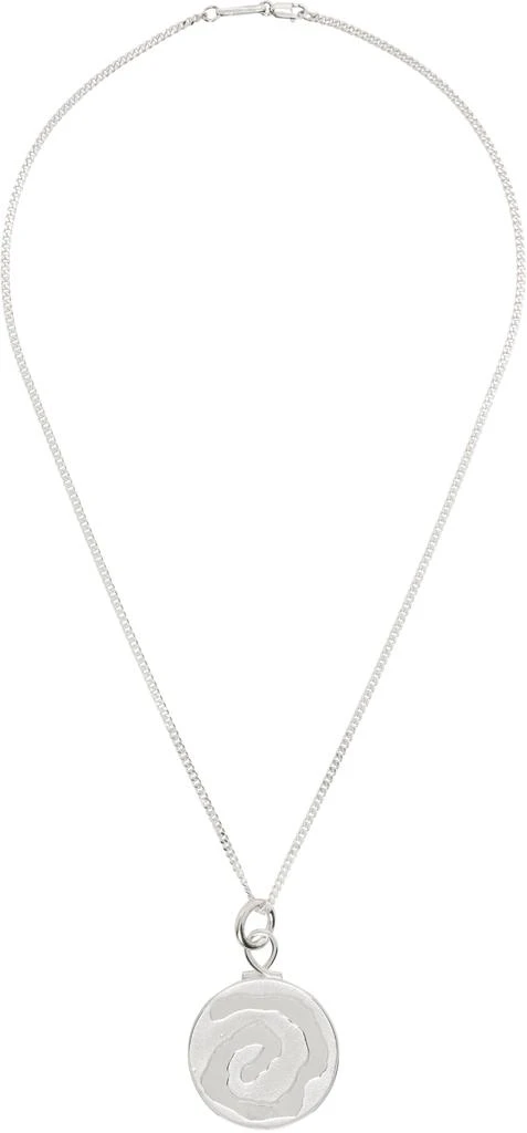 Pearls Before Swine Silver Ost Pendant Necklace 1