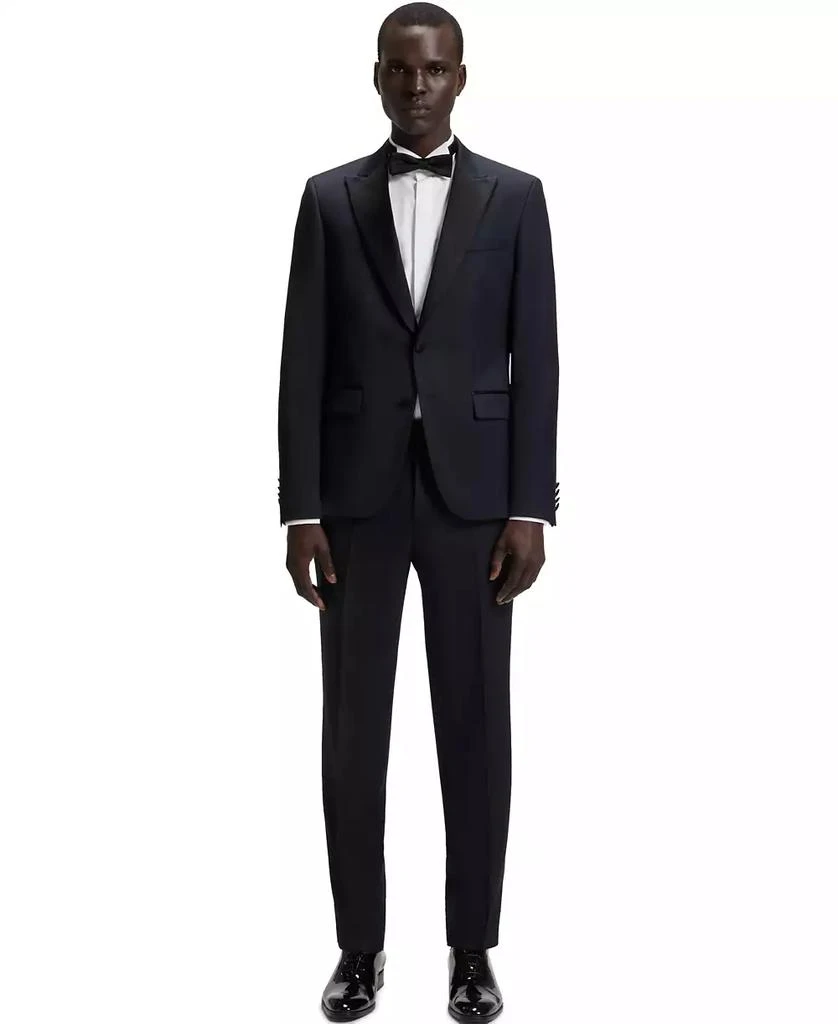 Hugo Boss Men's Slim-Fit Tuxedo Suit Jacket 4