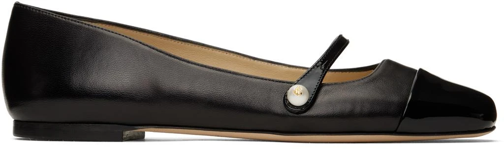 Jimmy Choo Black Elisa Ballerina Flats 1