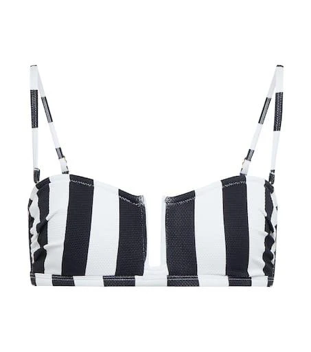 Alexandra Miro Jenna striped bikini top 1