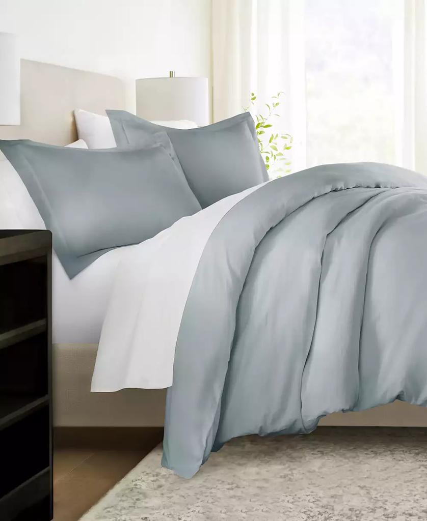 IENJOY HOME Ultra Soft Brushed Cotton 3-Pc. Duvet Cover Set