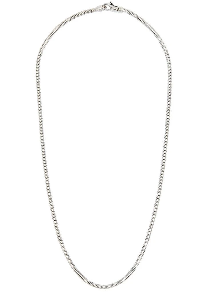 Tom Wood Sterling silver snake chain necklace  1