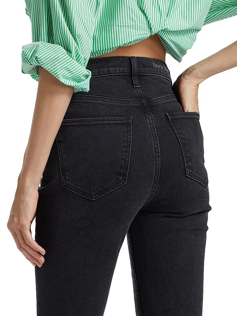 Favorite Daughter Valentina High-Rise Straight-Leg Jeans 6