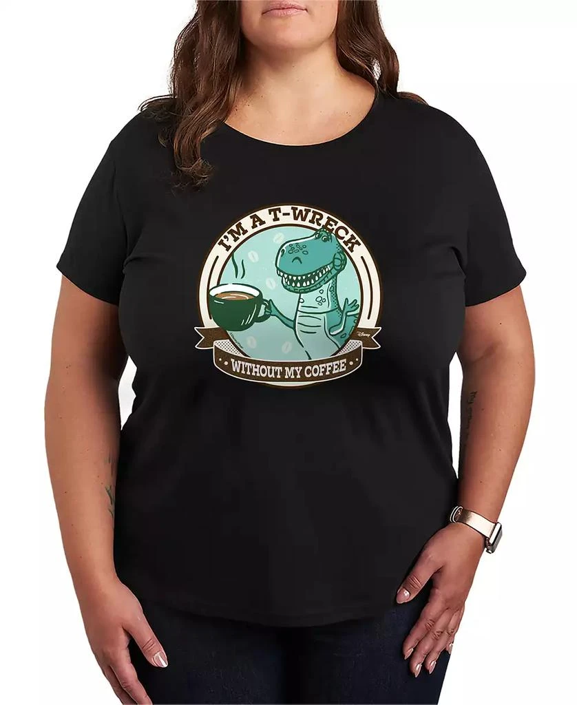 Hybrid Apparel Plus Size Toy Story Rex Roarsome Day Short-Sleeve Graphic T-Shirt