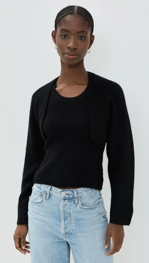 LNA Ean Shrug Sweater Set 6