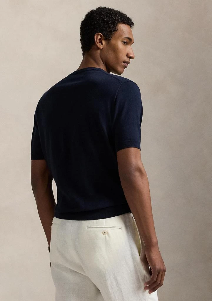 Ralph Lauren Cotton Crewneck Short-Sleeve Sweater 2