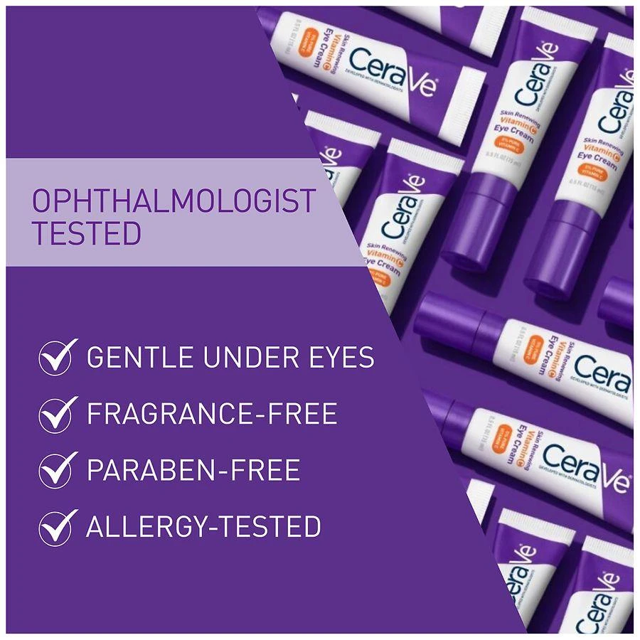 CeraVe Vitamin C Eye Cream Fragrance Free 9