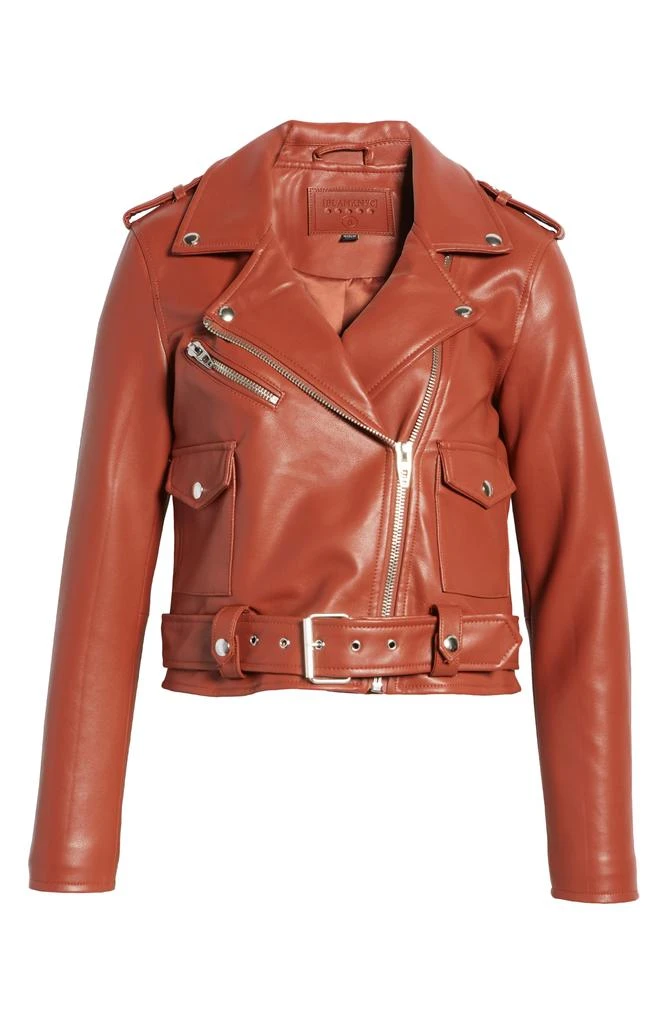 Blank NYC Faux Leather Moto Jacket 6