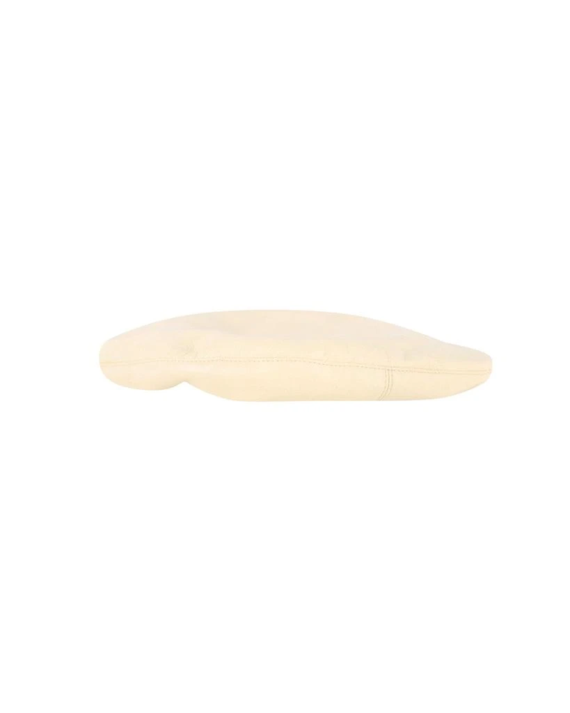 Nanushka Tarone Beret in Cream Vegan Leather Nanushka | Accessories | Nanushka Tarone Beret In Cream  main image 2