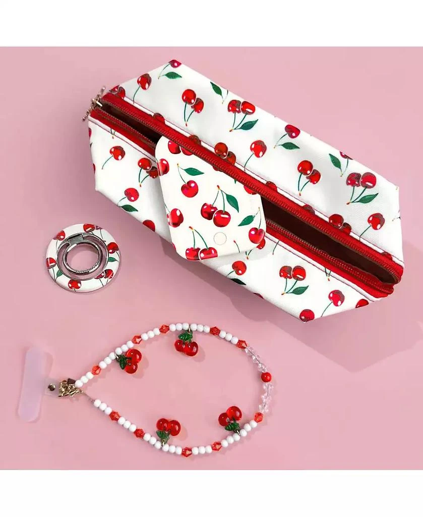 Velvet Caviar Phone Accessories Gift Set includes Charm, Battery Pack, Grip Ring and Travel Bag 8