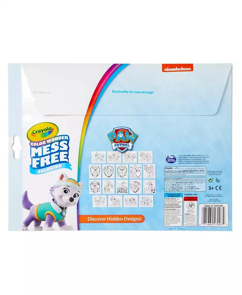 Crayola Color Wonder Mess Free Coloring Pad Markers and Paw Patrol, Pack of 2 3