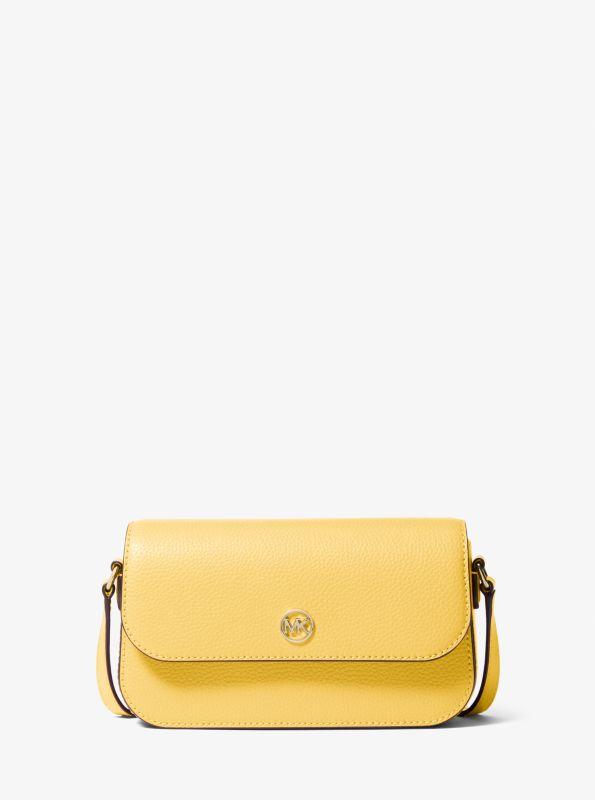 Michael Kors Jet Set Travel Small Pebbled Leather Crossbody Bag