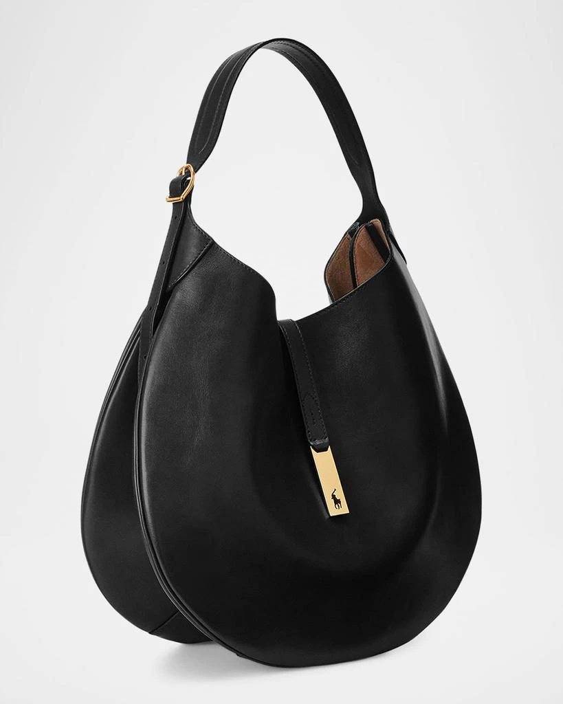 Ralph Lauren Polo ID Large Calfskin Shoulder Bag 6