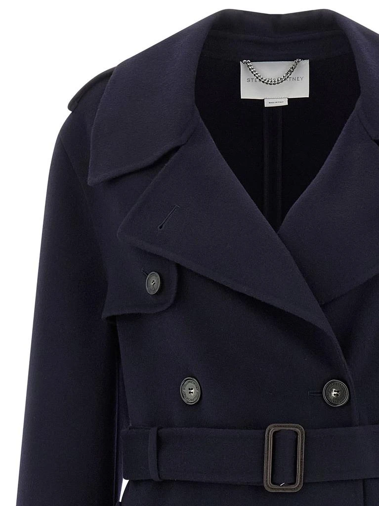 Stella McCartney Stella McCartney Double-Breasted Belted Trench Coat 3
