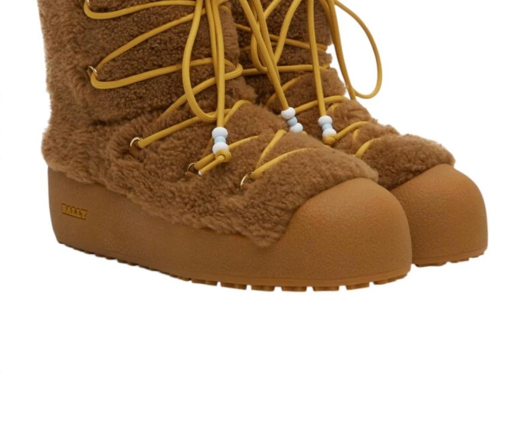 Bally Women's Corviglia Fur Boots In Camel 2