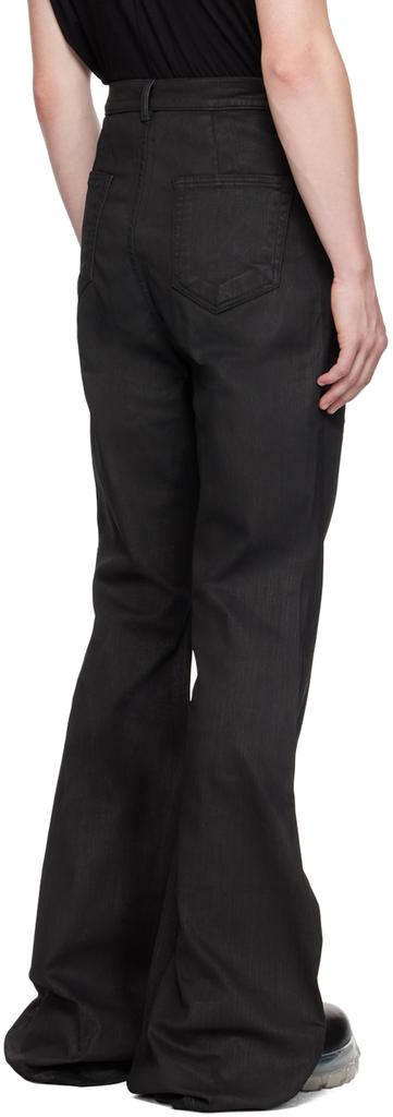 Rick Owens DRKSHDW Black Porterville Bolan Bootcut Jeans