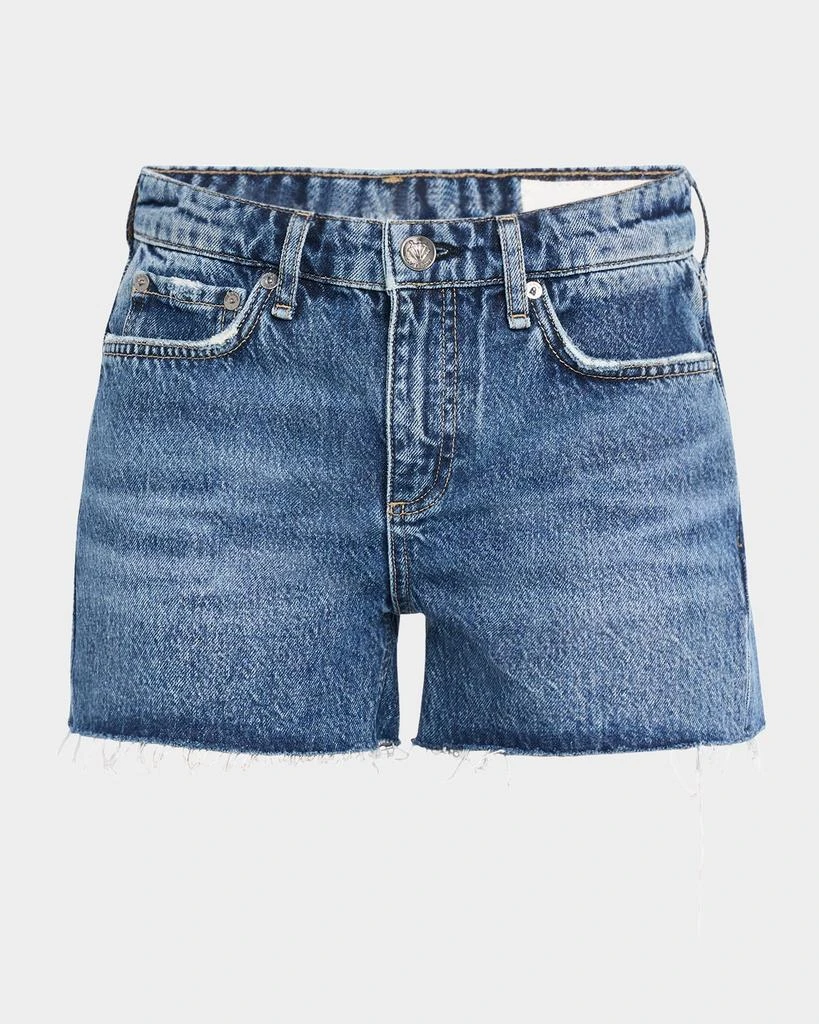 Rag & Bone Dre Low-Rise Denim Shorts 1