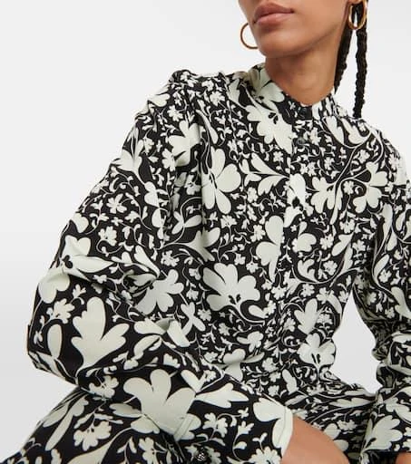 Stella McCartney Printed silk shirt 4