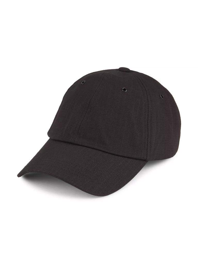 キャップ Acne Studios Carliy Cap - Acne Studios - Cotton - Black ACNE STUDIOS Carliy logo-embroidered cotton-twill cap