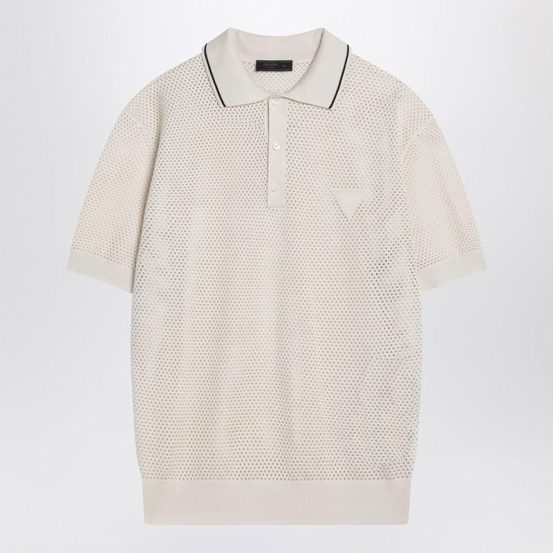 Shop Silk and Cotton Polo Shirt on Sale at BeyondStyle – Get