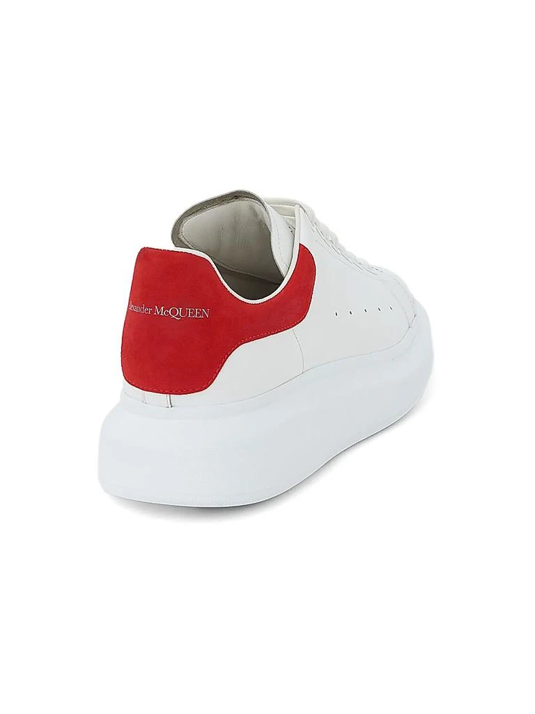 Alexander McQueen Men
s Oversized Leather Platform Sneakers 2