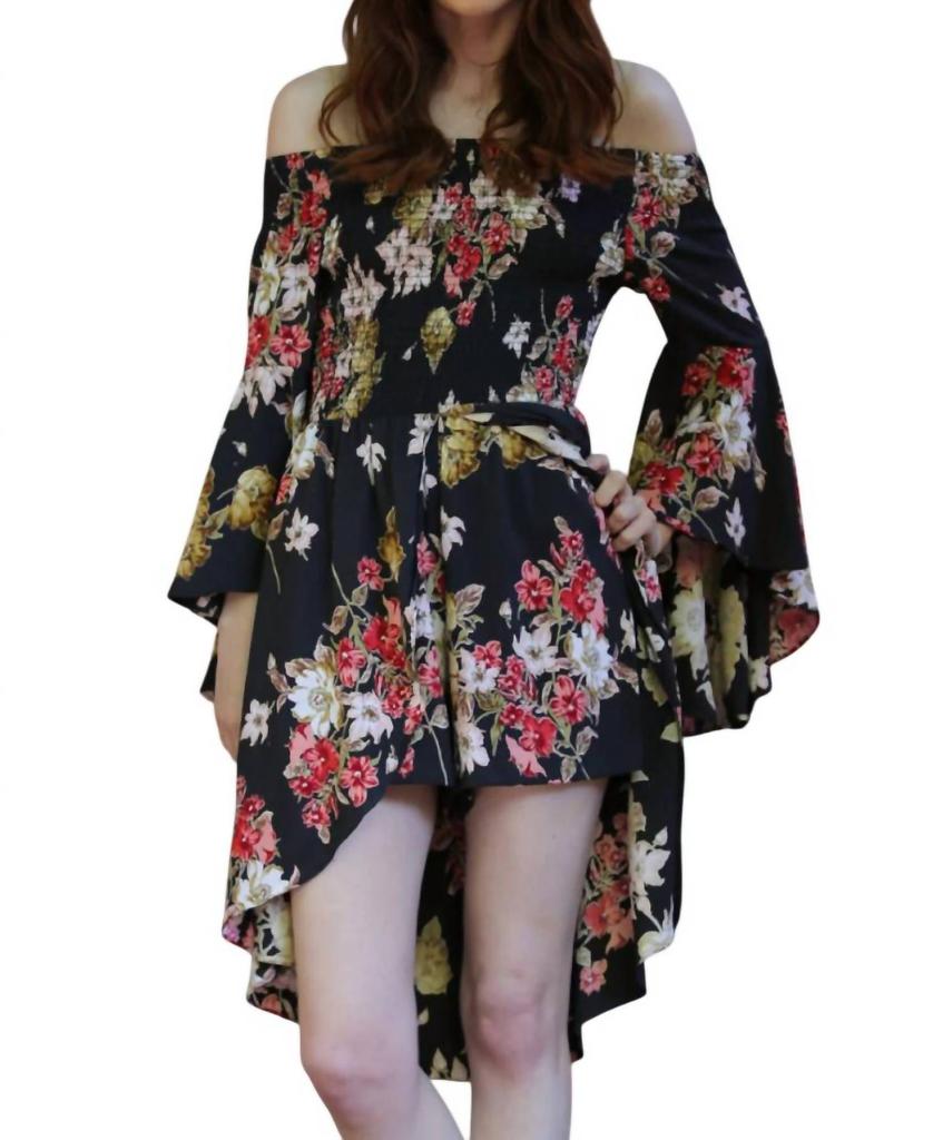 Angie Angie - Floral Walk Through Romper