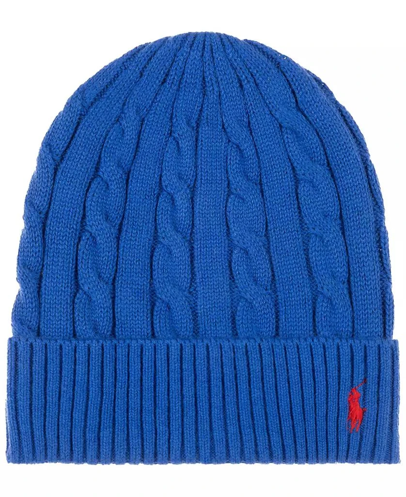 Ralph Lauren Men's Cashmere Cable Beanie 5