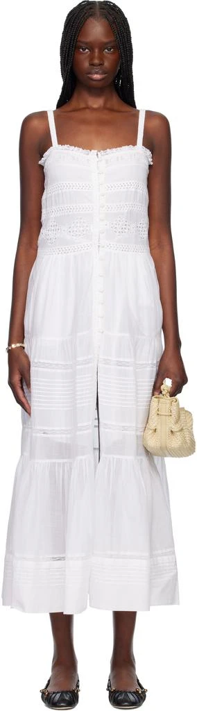 Isabel Marant White Divine Maxi Dress