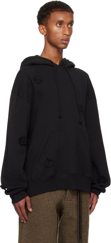 Song for the Mute Black Daisy Gym Hoodie 2