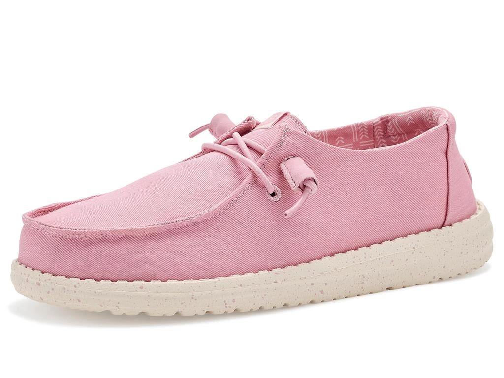 Hey Dude Kids Wendy Y Stretch Canvas Cameo Pink