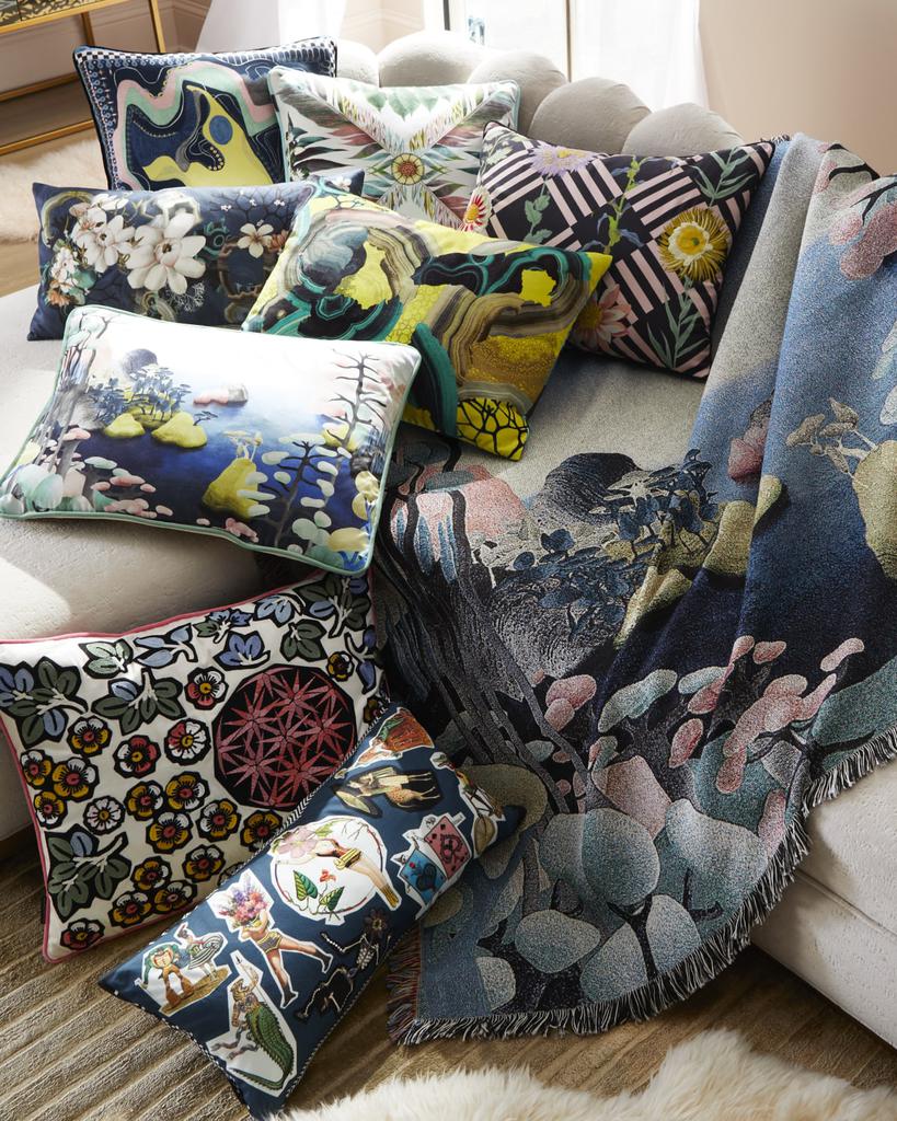 Christian Lacroix Circus Throw Pillow