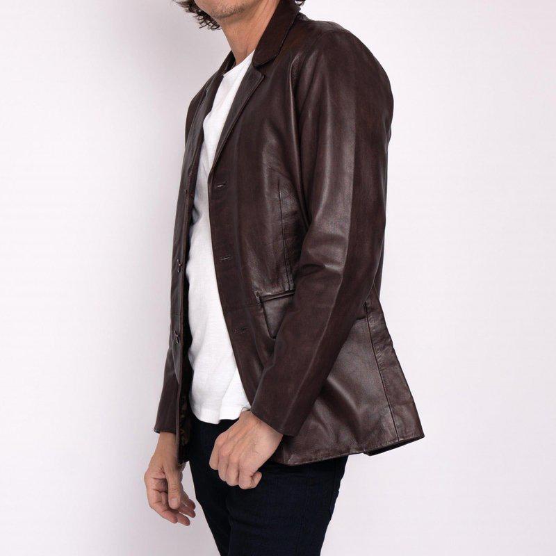 Amsterdam Heritage Crane | Men's Leather Blazer