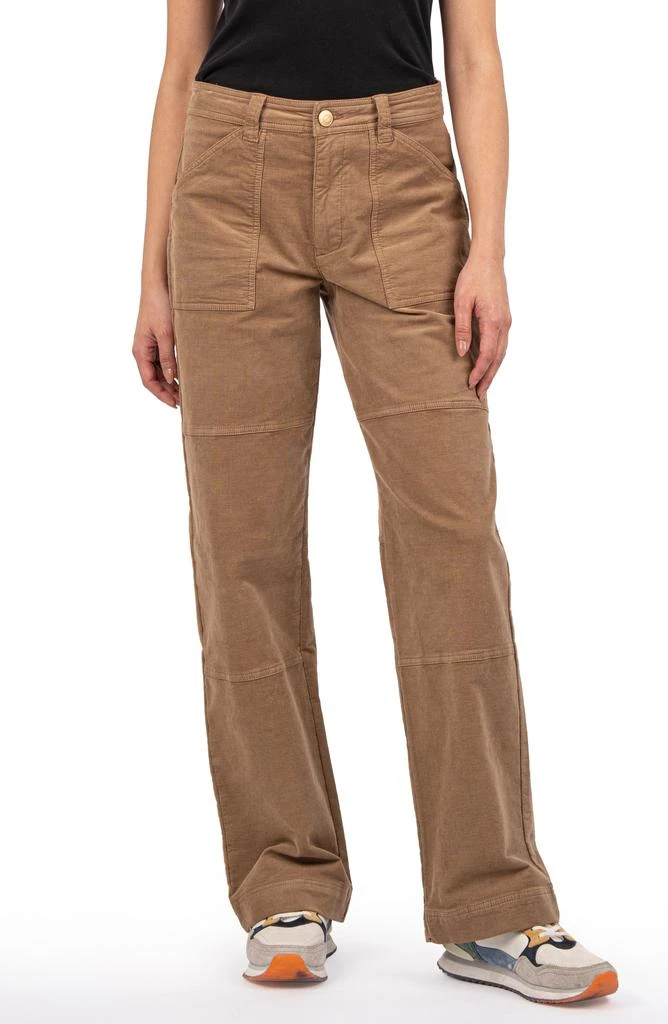 KUT from the Kloth Sienna High Waist Wide Leg Utility Pants 1