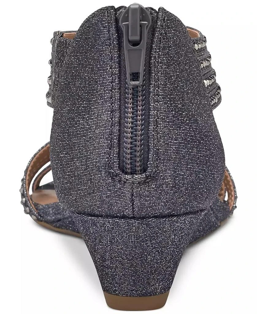 Style & Co Women's Ginifur Embellished Strappy Wedge Sandals, Created for Macy's 4