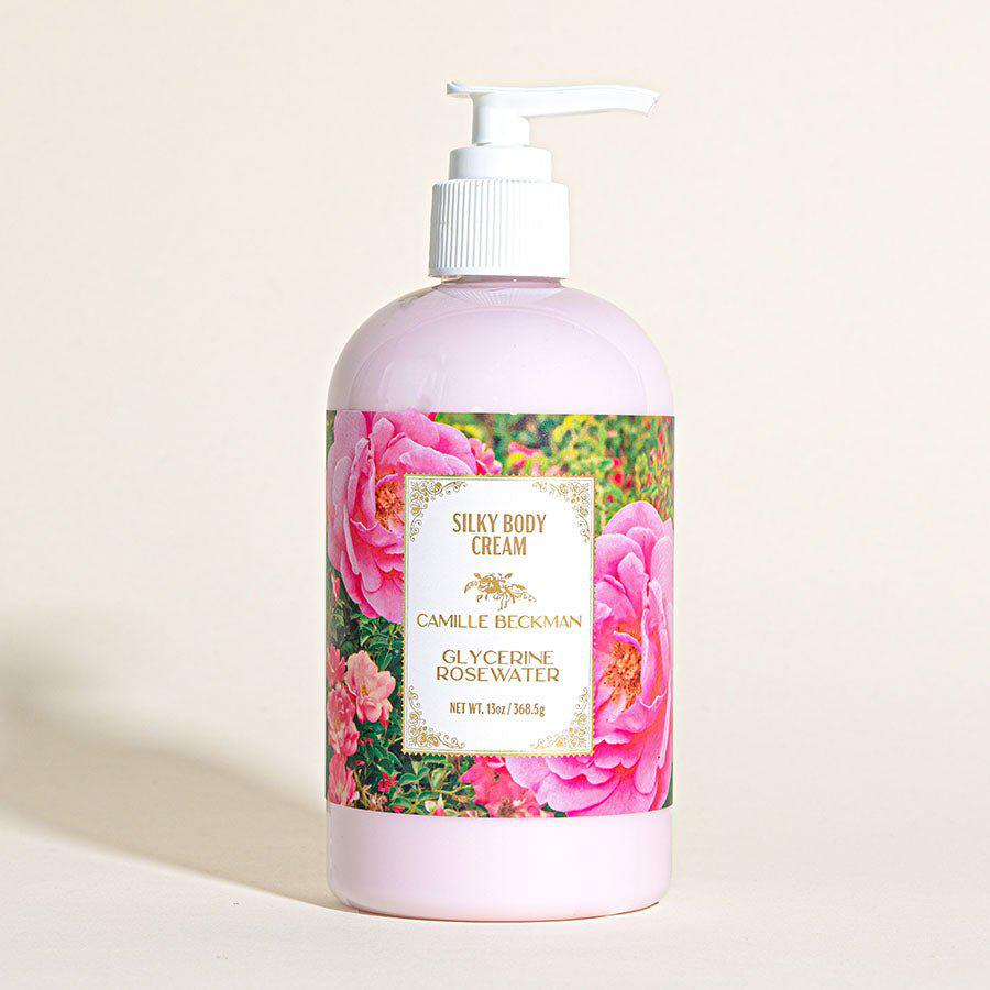 Camille Beckman Silky Body Cream 13oz Glycerine Rosewater