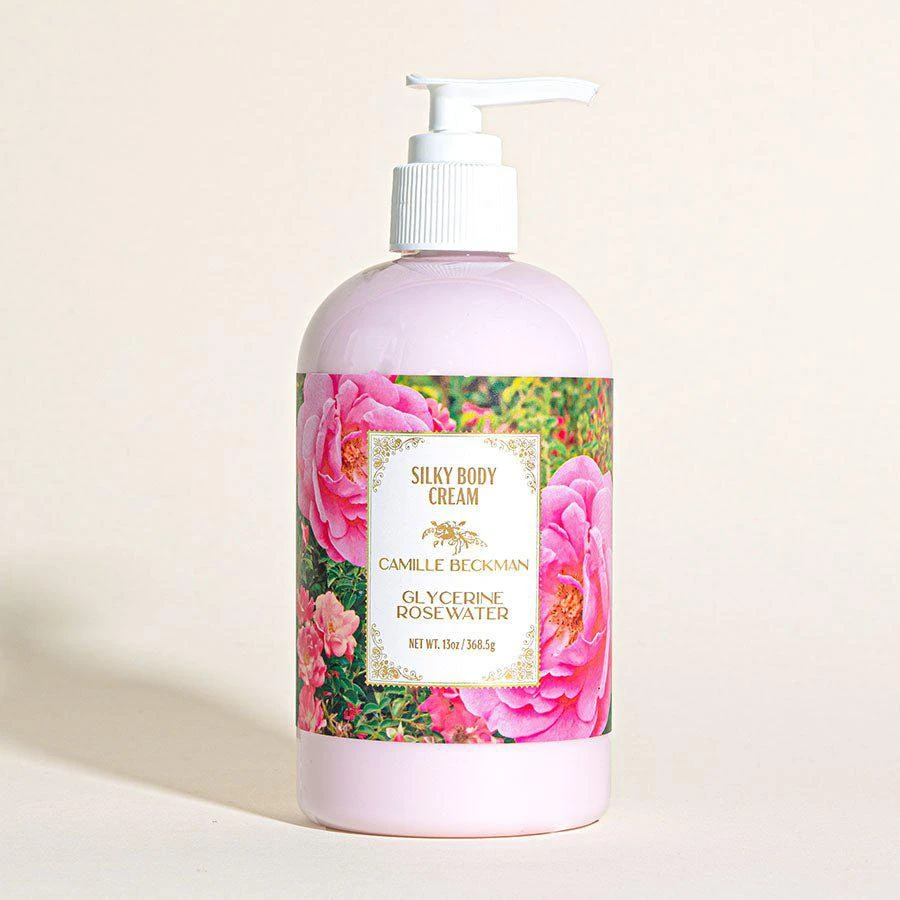 Camille Beckman Silky Body Cream 13oz Glycerine Rosewater 2
